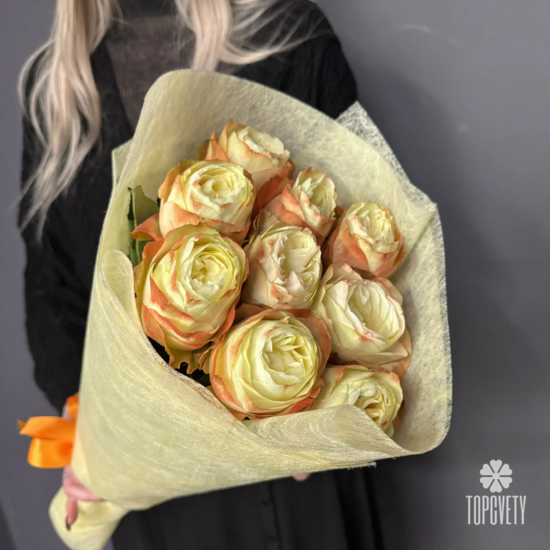 Букет из 9 роз Эквадор 50см